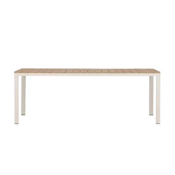 Etna Gartentisch beige.