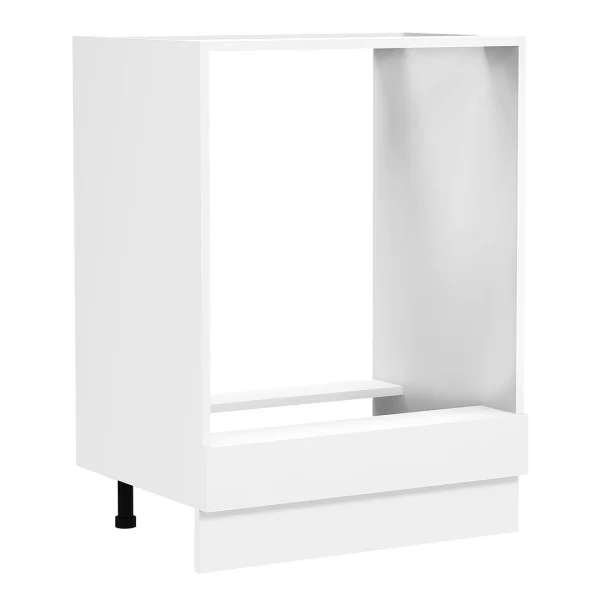 Fasola Küchenunterschrank für Herd 60 cm weiß.