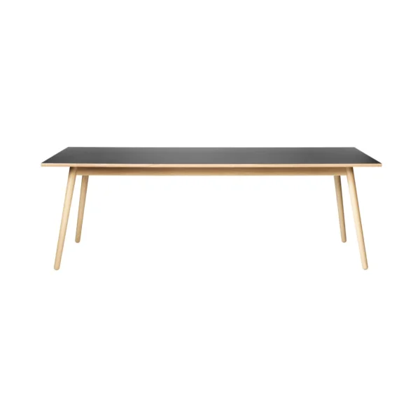 FDB Møbler C35C Esstisch 95x220 cm Black-oak nature lacquered