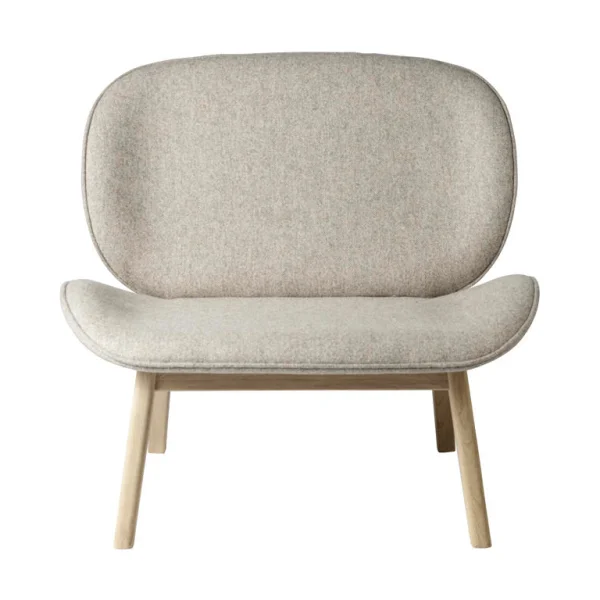 FDB Møbler L32 Suru Lounge-Sessel Oak nature lacquered-dark beige