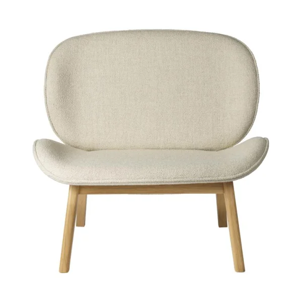 FDB Møbler L32 Suru Lounge-Sessel Oak nature lacquered-light beige