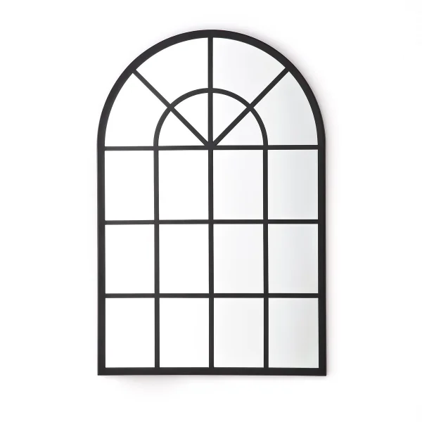 Fenster-spiegel Lenaig Im Industrial Style, 60 X 90 Cm