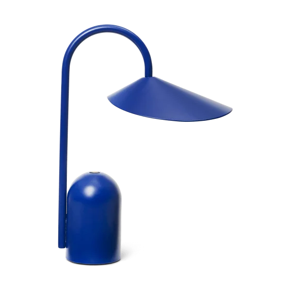 Ferm Living Arum tragbare Leuchte Bright Blue