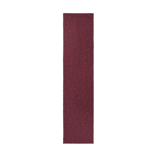 Ferm Living Baies Läufer 40x180 cm Dark grape-picante