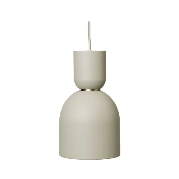 Ferm Living - Collect 2 Pendelleuchte Bell Lys Grau