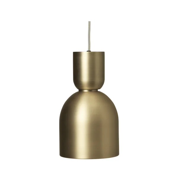 Ferm Living - Collect 2 Pendelleuchte Bell Messing