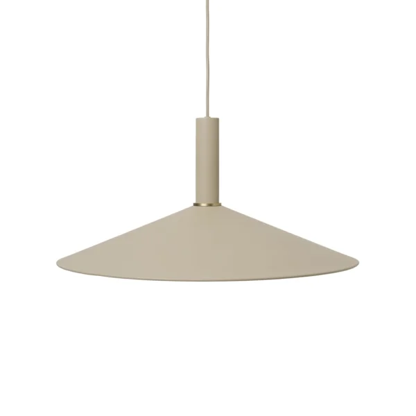 ferm LIVING Collect Pendelleuchte Cashmere, high, angle shade