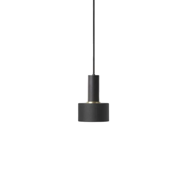 Ferm Living - Collect Pendelleuchte Disc Low Black