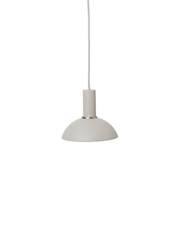 Ferm Living - Collect Pendelleuchte Hoop Low Light Grey