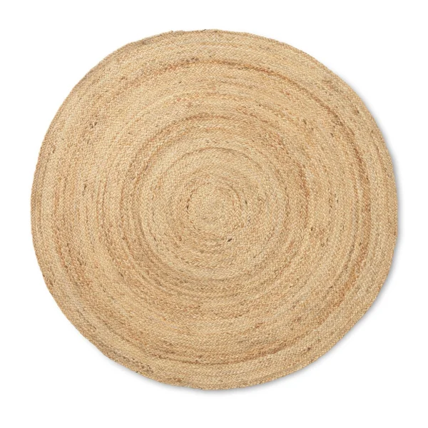 Ferm Living Eternal Juteteppich rund small Natural