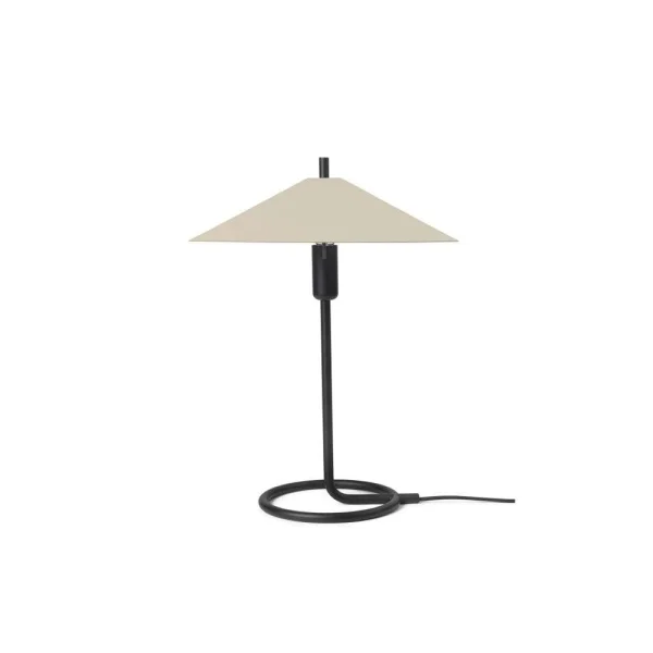 Ferm Living - Filo Tischleuchte Square Black/Cashmere