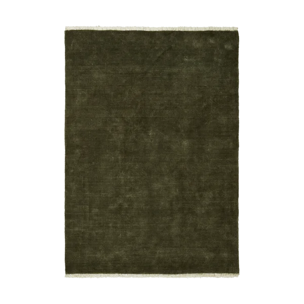 Ferm Living Firth Jute-Teppich Dark olive, 140x200 cm