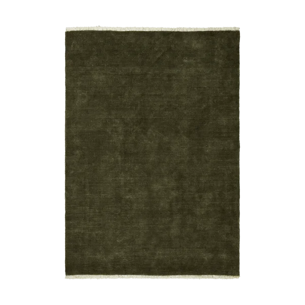 Ferm Living Firth Jute-Teppich Dark olive, 200x300 cm