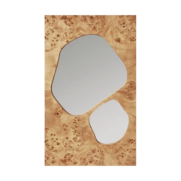 Ferm Living Folia Spiegel Natural burl, 82 cm