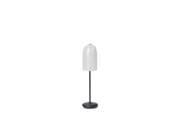 Ferm Living - Gry Portable Tischleuchte Black/Translucent