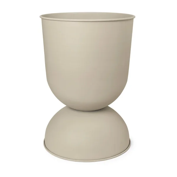 Ferm Living Hourglass Blumentopf klein Ø31 cm Cashmere