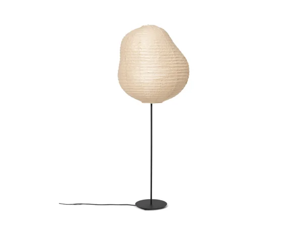 ferm LIVING - Kurbis Stehleuchte Tall Natural/Schwarz