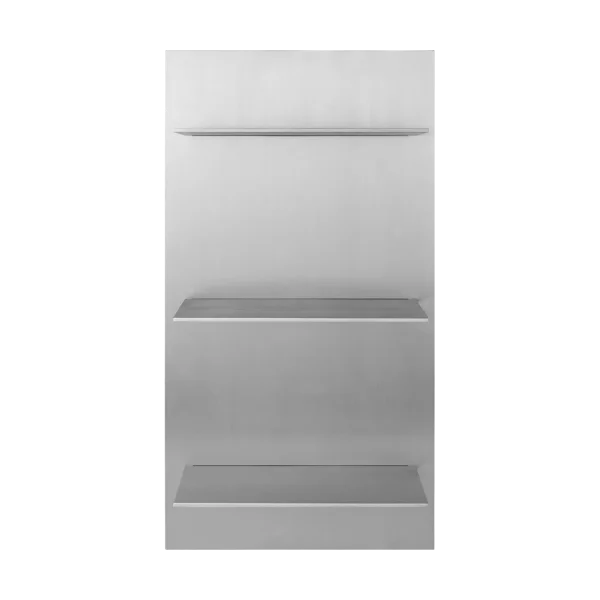 Ferm Living Lager Wandregal triple small Aluminium