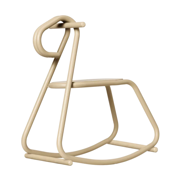 Ferm Living Lussi Schaukelpferd Cashmere