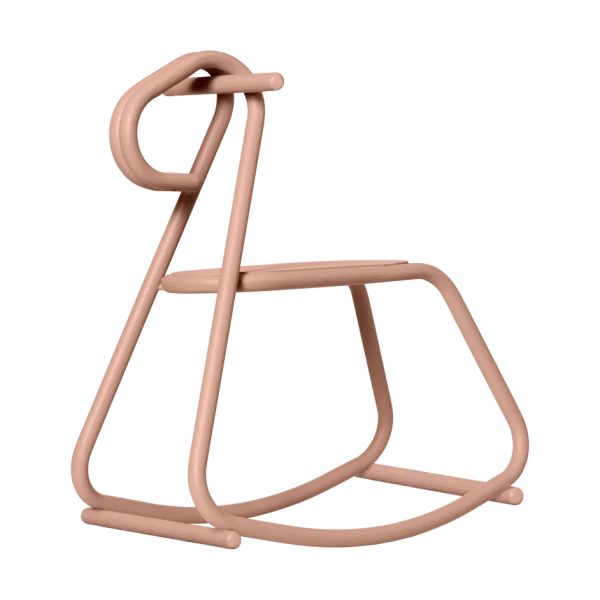 Ferm Living Lussi Schaukelpferd Rose