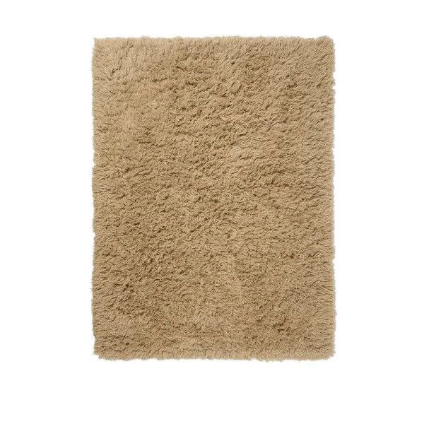 ferm LIVING - Meadow High Pile Teppich L Light Sand