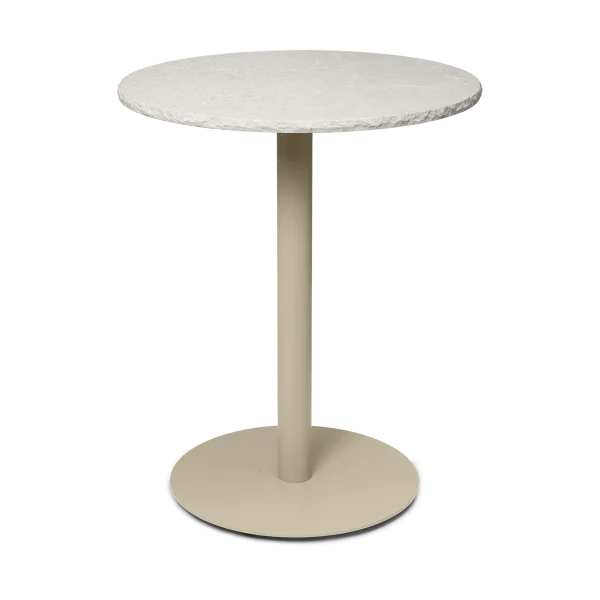 Ferm Living Mineral Café-Tisch Bianco curia, cashmere
