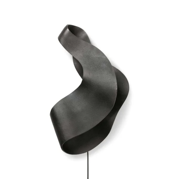 ferm LIVING - Oyster Vägglampa Black