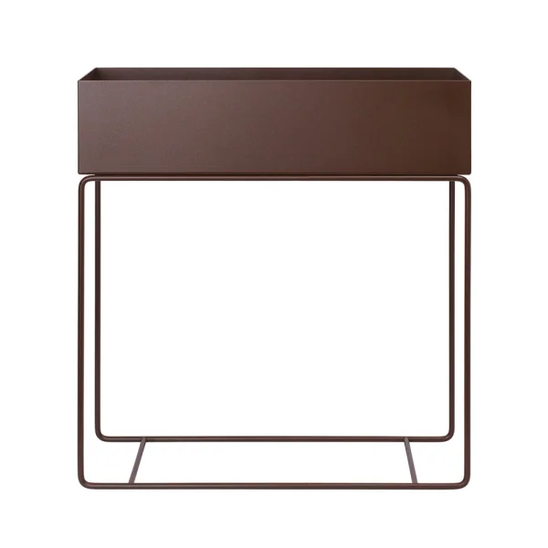 ferm LIVING - Plant Pflanzenkübel/Blumenkasten Dunkelheit Chocolate