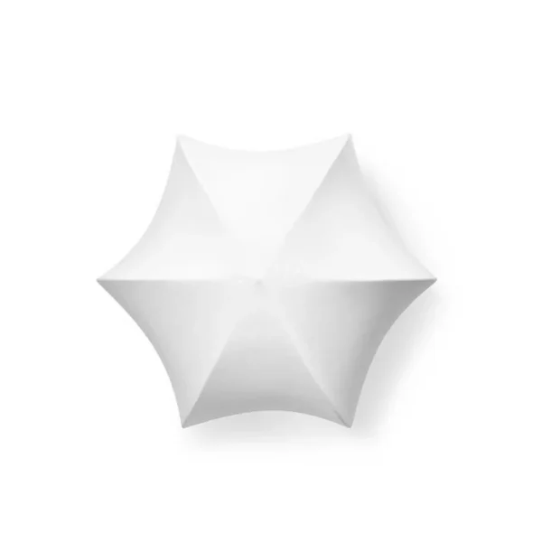 ferm LIVING - Poem Wandleuchte, Ø 58 cm, Stahl, Vlies, weiß