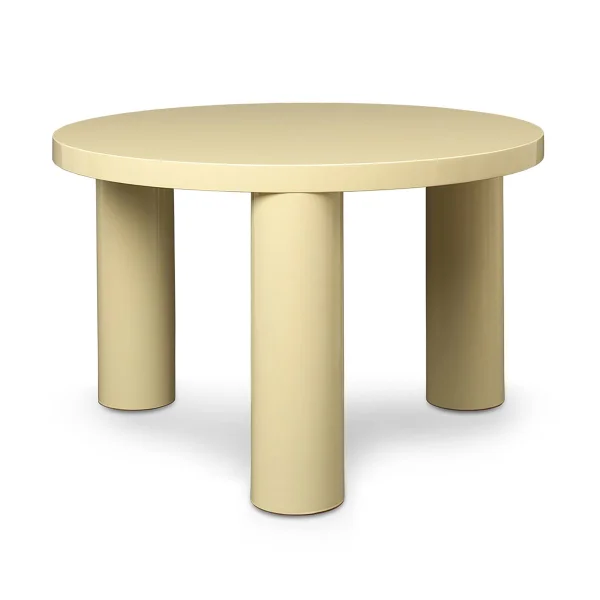 Ferm Living Post Couchtisch small Ø 65 cm Lemonade