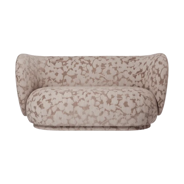 Ferm Living Rico 2-Sitzer Sofa Taupe