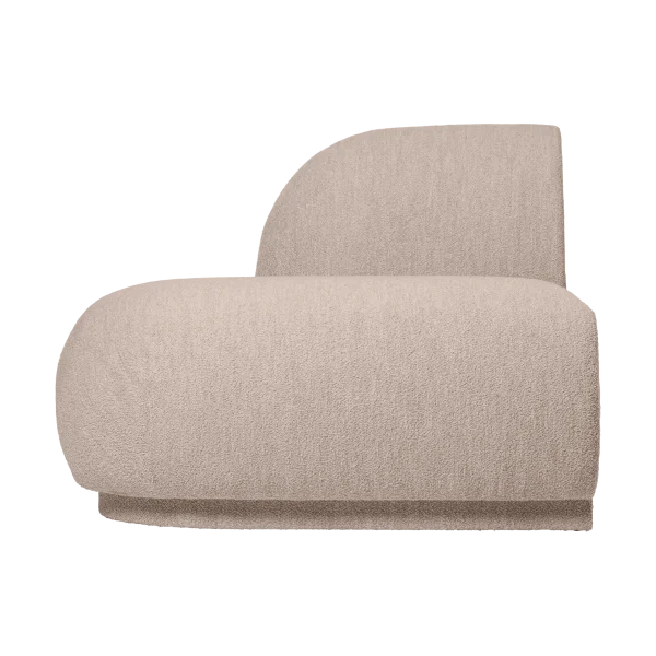 Ferm Living Rico open Sofa-Modul L Soft bouclé-natural