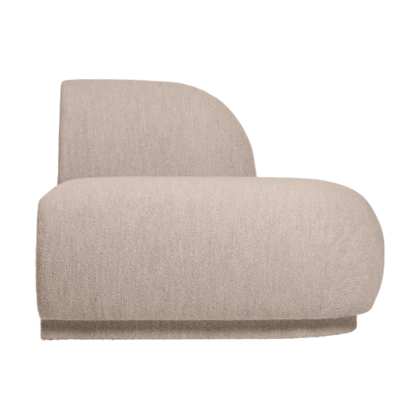 Ferm Living Rico open Sofa-Modul R Soft bouclé-natural