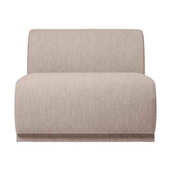 Ferm Living Rico Sofa-Modul Center Soft Bouclé Natural
