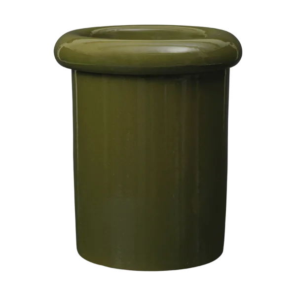 Ferm Living Rollo Blumentopf Ø31x36 cm Moss Green