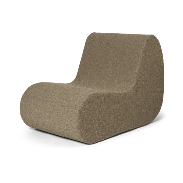 Ferm Living Rouli center module pure bouclé Modulsofa Sand