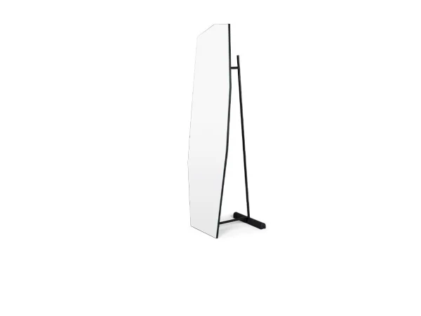 ferm LIVING - Shard Free Standing Spiegel Full Size Black