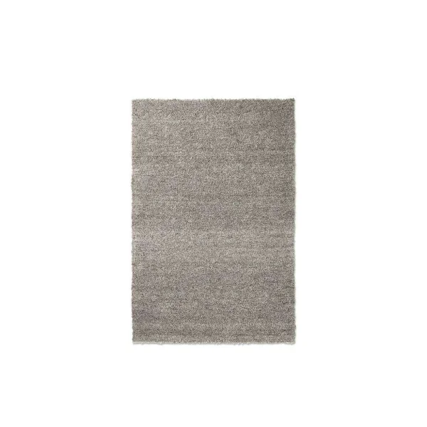 ferm LIVING - Slub Bouclé Teppich Charcoal