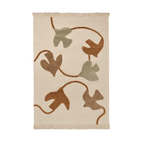 Ferm Living Swif bird Wollteppich 140x200 cm Multi