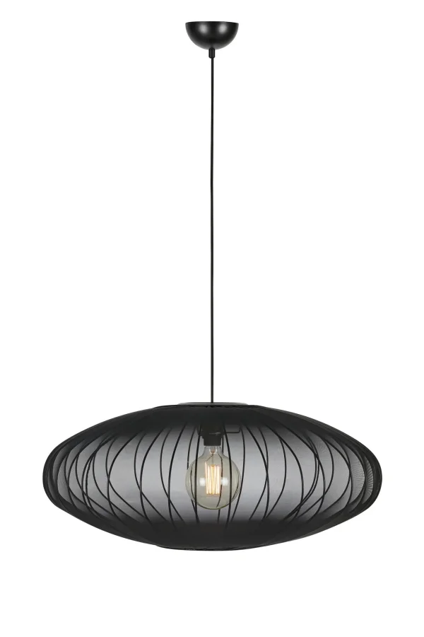 Florence Deckenlampe Schwarz 75 cm