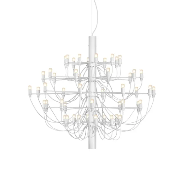 FLOS - 2097/50 C Pendelleuchte w/Frosted Bulbs Matte White
