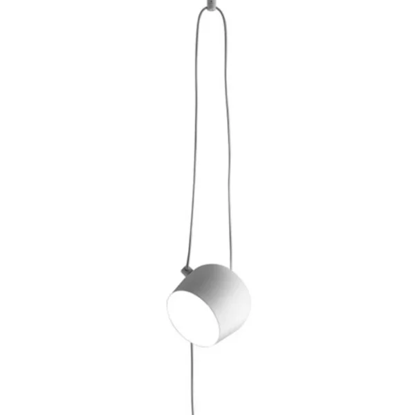 FLOS - Aim LED-Design-Pendelleuchte, weiß