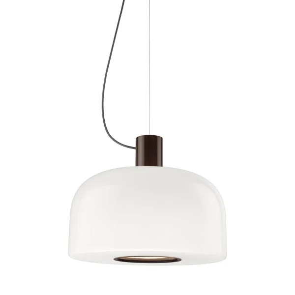 Flos Bellhop Glass S2 Pendelleuchte Choko