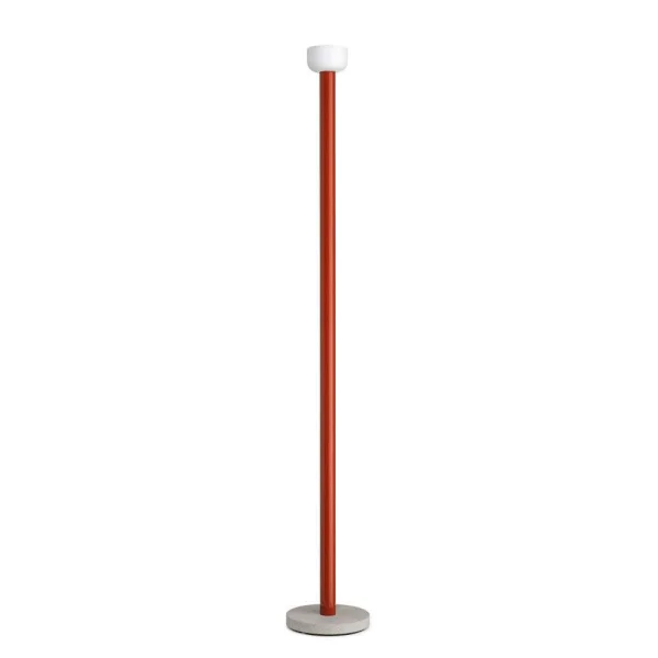 Flos - Bellhop Stehleuchte Brick Red/White