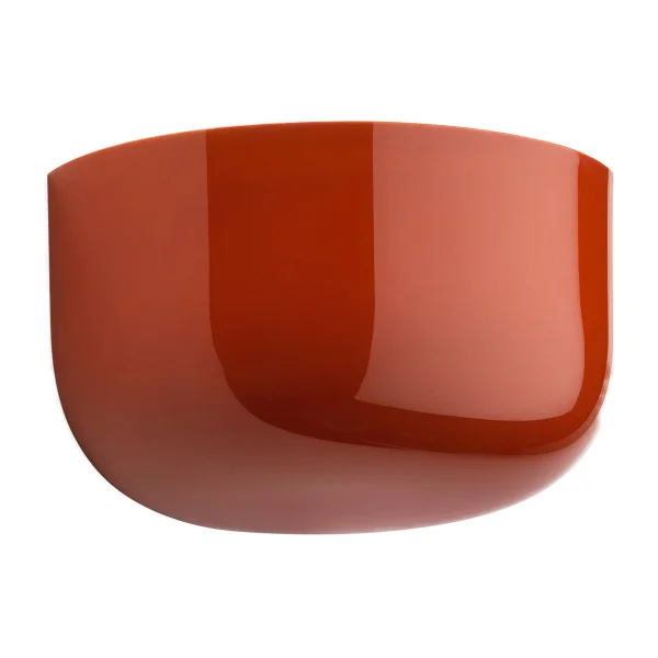 Flos Bellhop Wall Up Wandleuchte Brick red