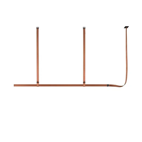 FLOS - Belt Fabric Pendelleuchte Copper Brown