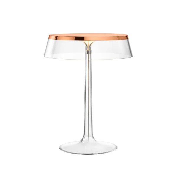 Flos Bon Jour T Tischleuchte Copper-transparent Schirm
