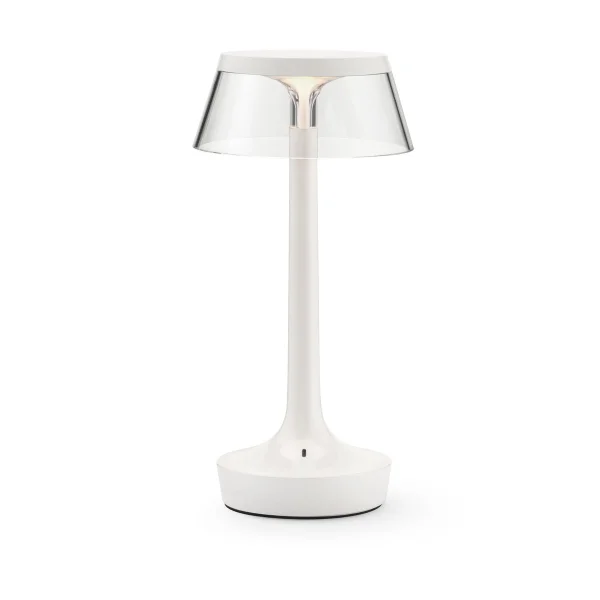 Flos Bon Jour Unplugged Tischleuchte Almost white