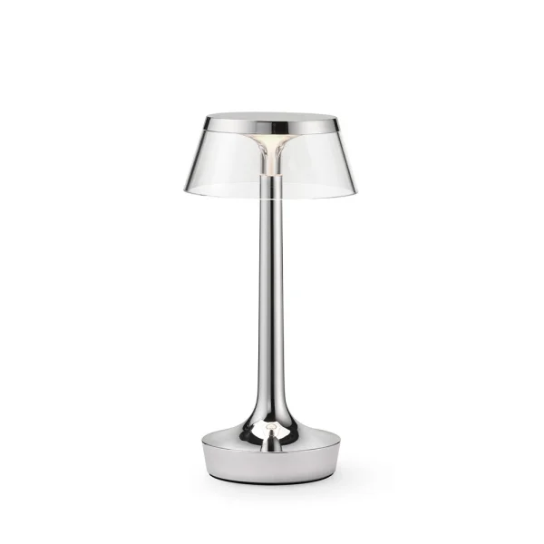 Flos - Bon Jour Unplugged Tischleuchte Chrome