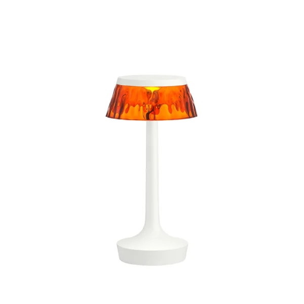 Flos Bon Jour Unplugged Tischleuchte White-amber